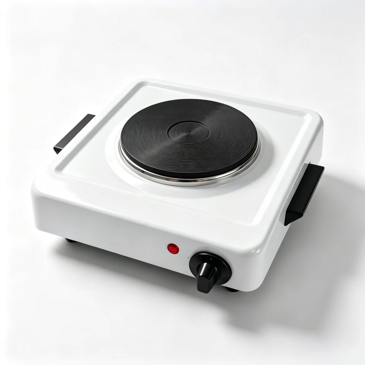White housing cast‑iron single burner hot plate HL‑M20W155 Hualing manufacturer China